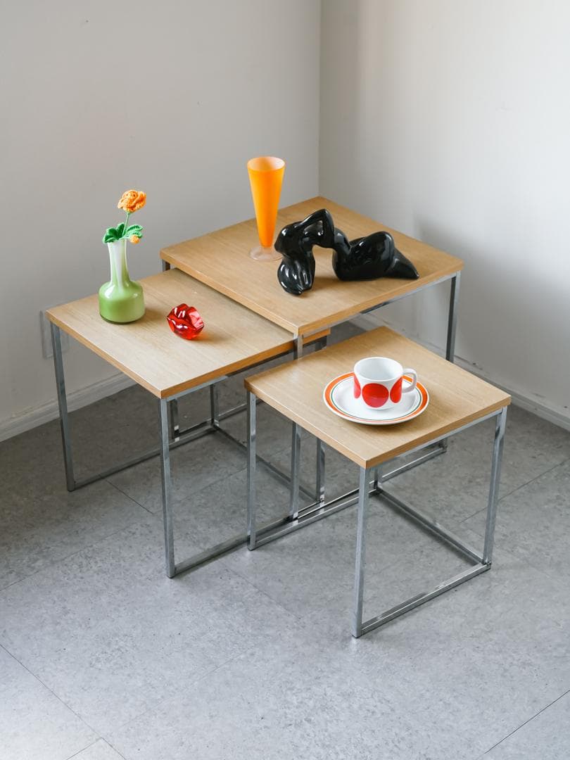 USED/アノニマス ヴィンテージ ネストテーブル ミッドセンチュリーモダン