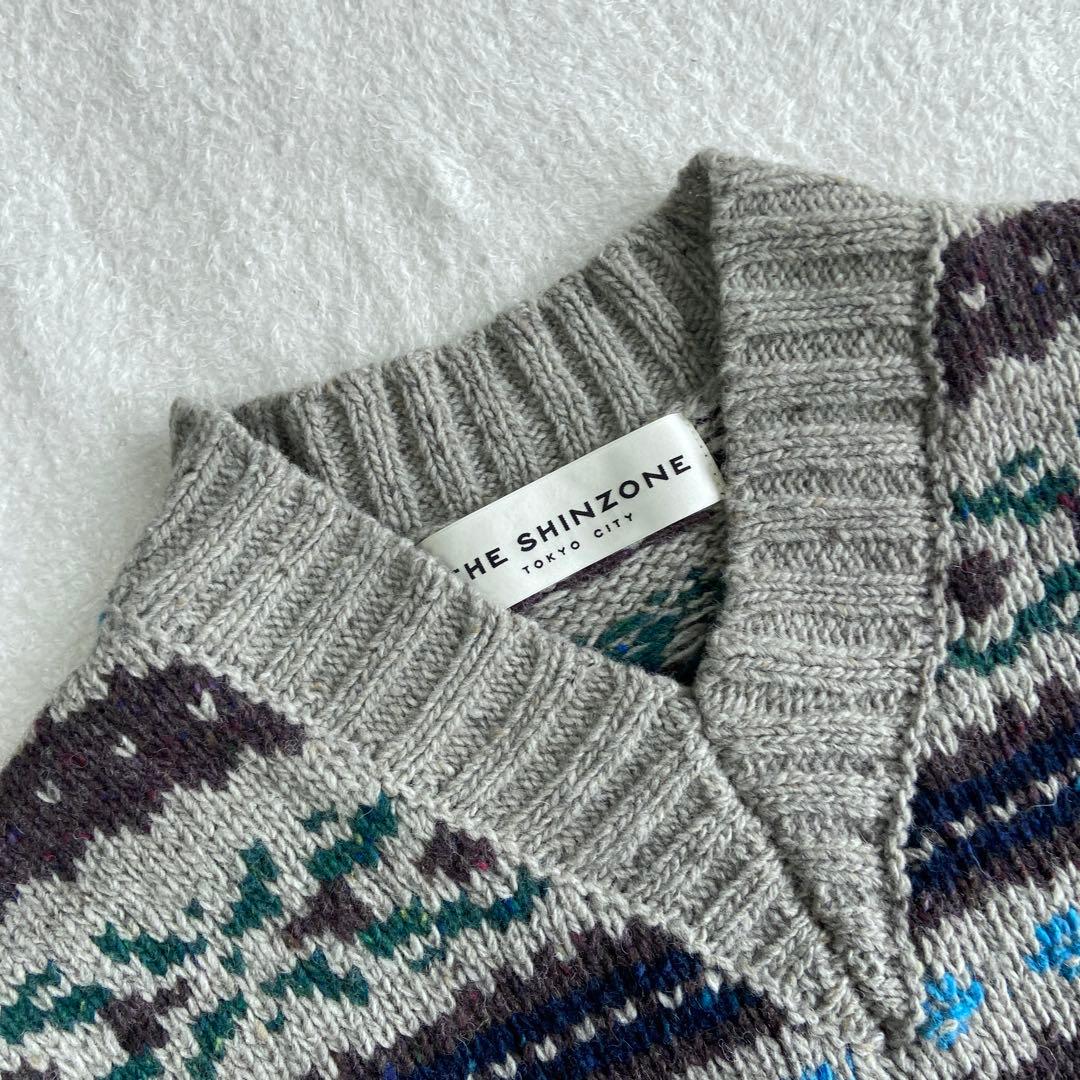 よねきち様。THE SHINZONE フェアアイルベスト FAIR ISLE