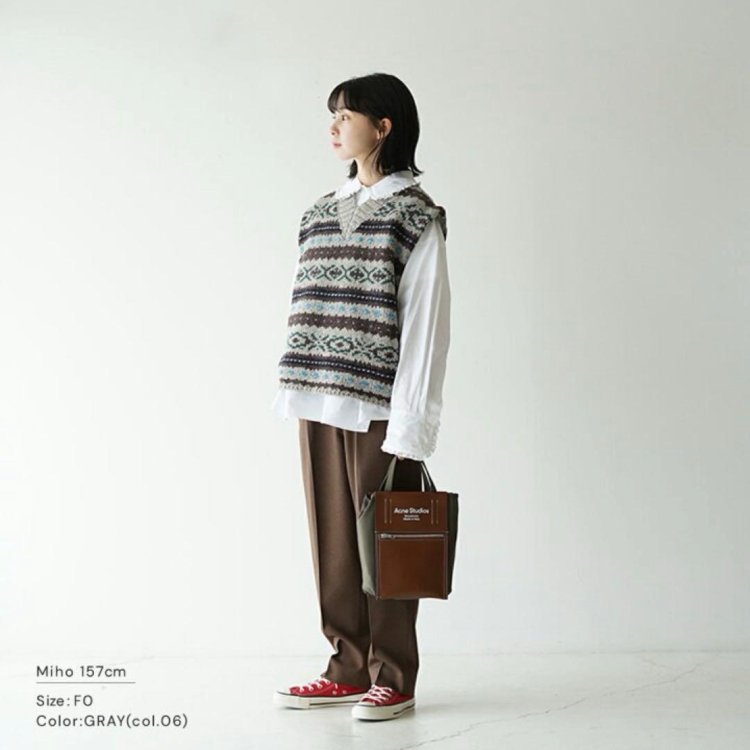 よねきち様。THE SHINZONE フェアアイルベスト FAIR ISLE