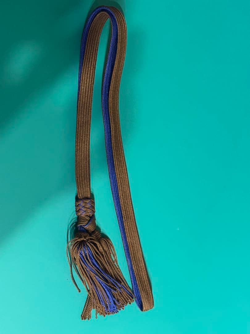 日本陸軍騎兵将校刀吊(グルメット)/尉官刀緒セット