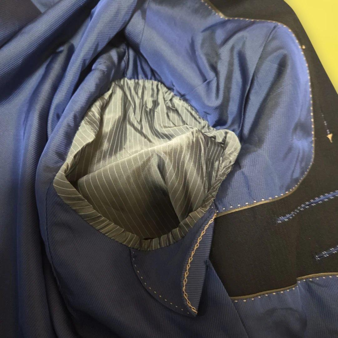 Eremenegildo Zegna サイズAB7 ウール100 ダークグレー