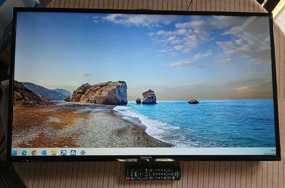 43インチ液晶TV パナソニック TH-43E300HT【スタンド無】no.38