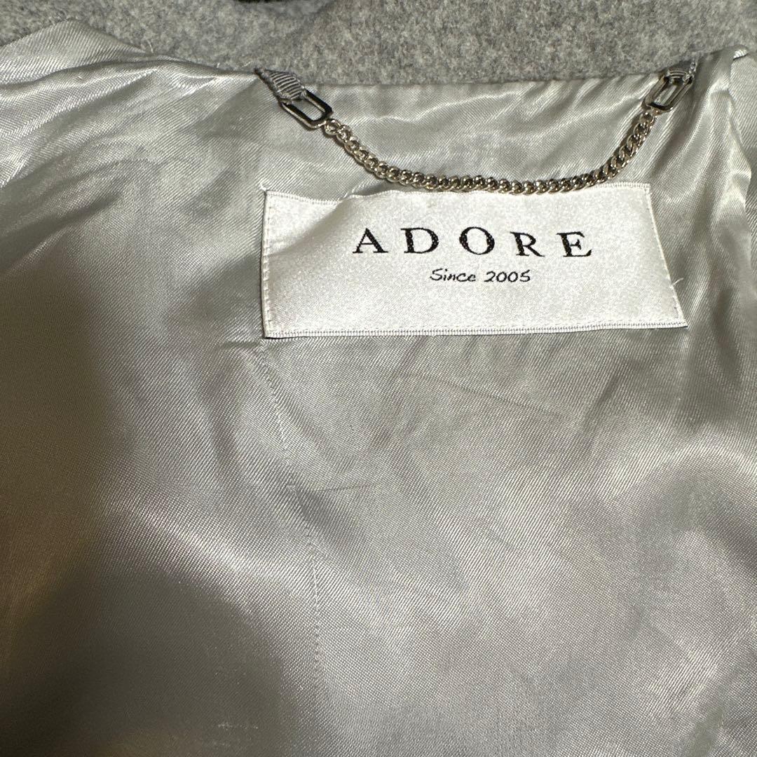 アドーア　ウール　ロング　コート