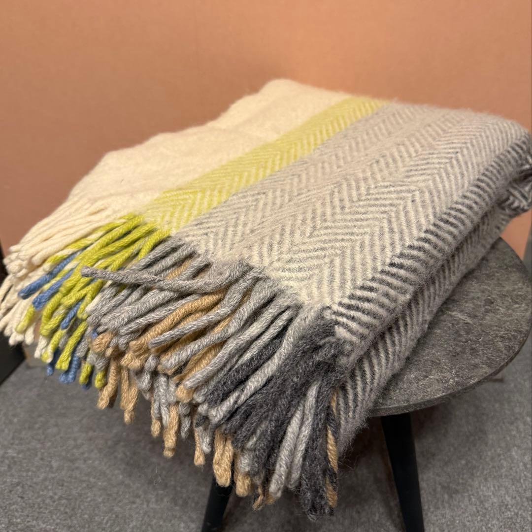 KLIPPAN クリッパンBirka ビルカ ブランケット ひざ掛け アース