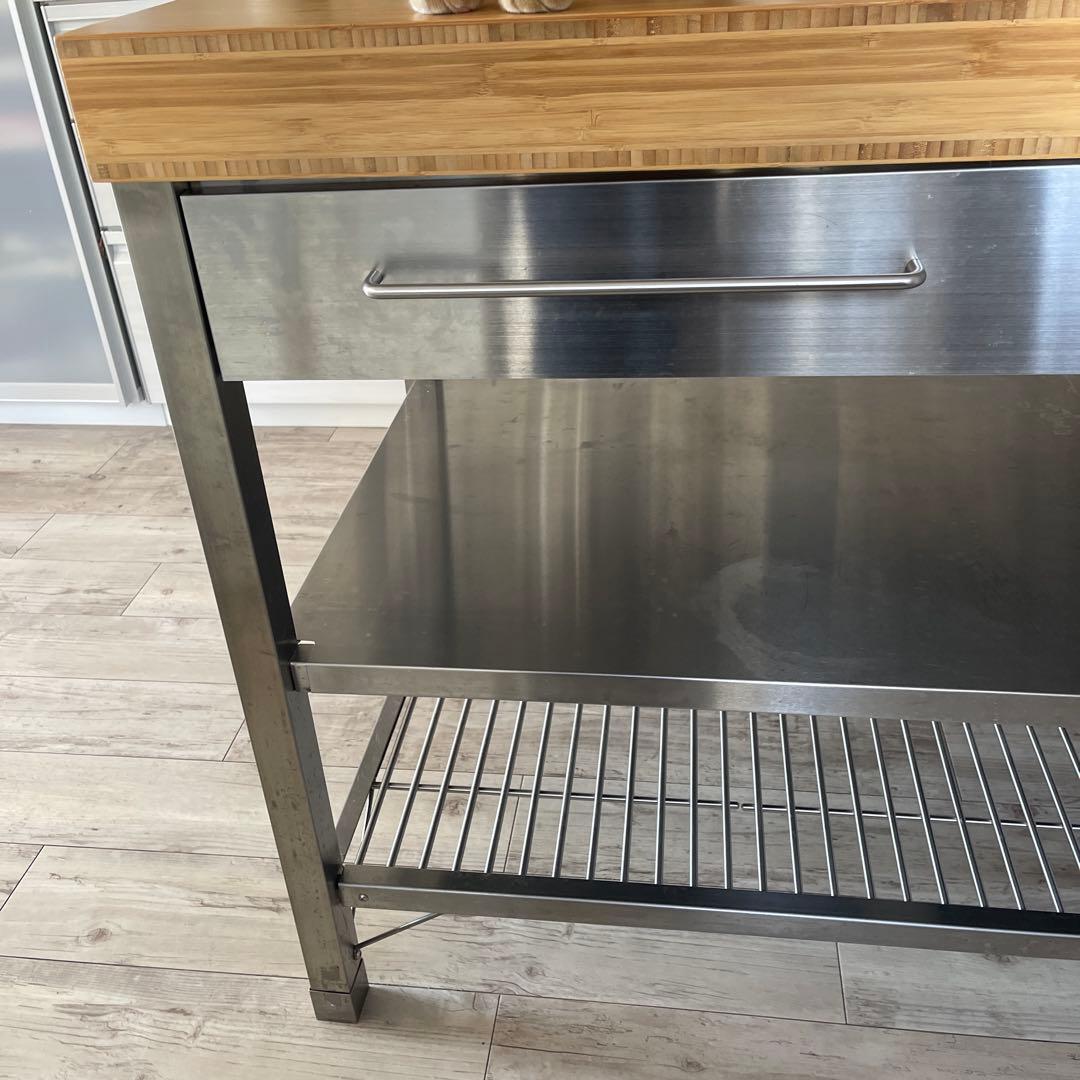 IKEA リムフォルムサ　作業台　アイランド