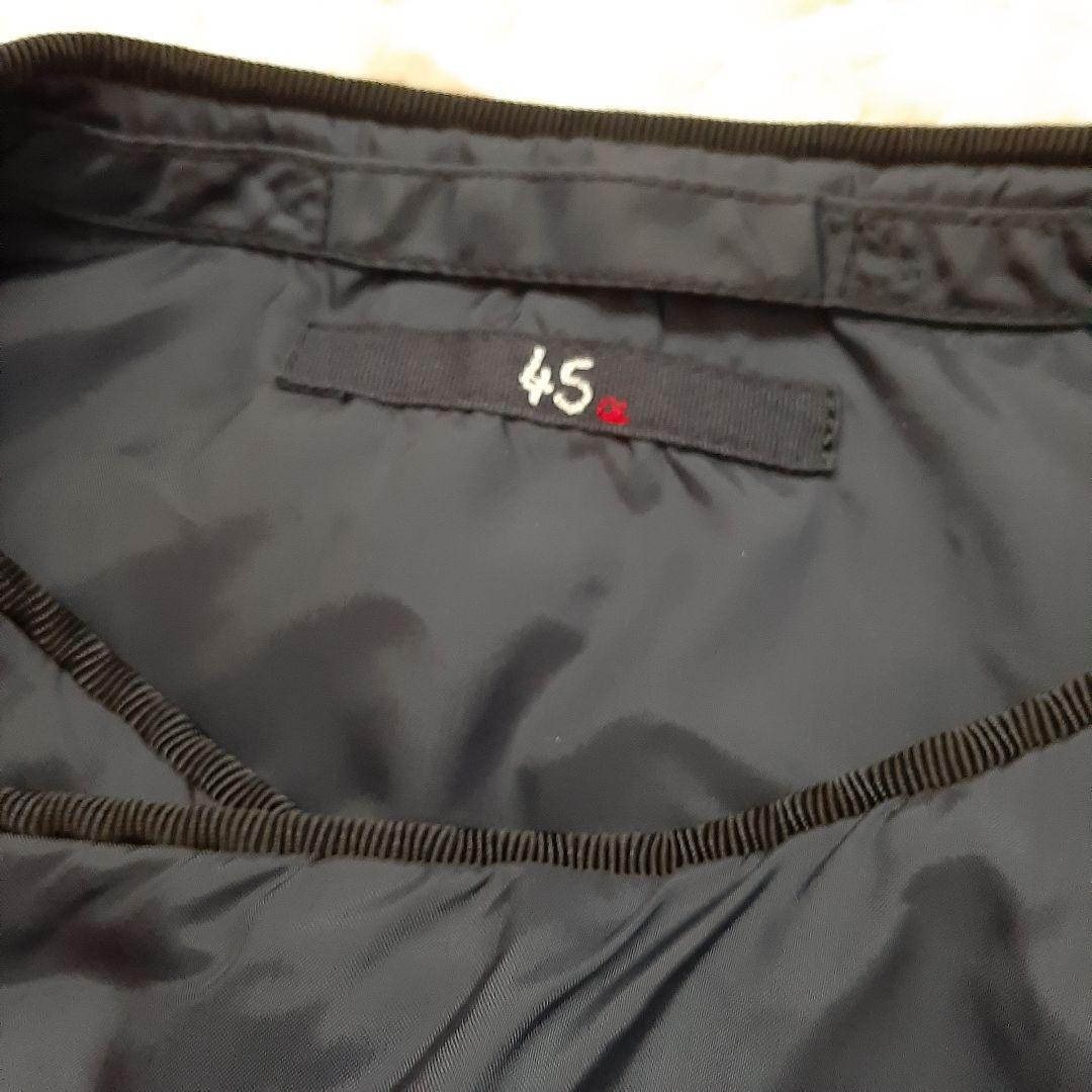 45R 45rpm ナイロン　ロングコート　ネイビー プリマロフト コート L