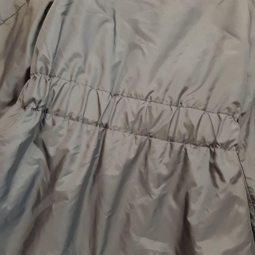 45R 45rpm ナイロン　ロングコート　ネイビー プリマロフト コート L