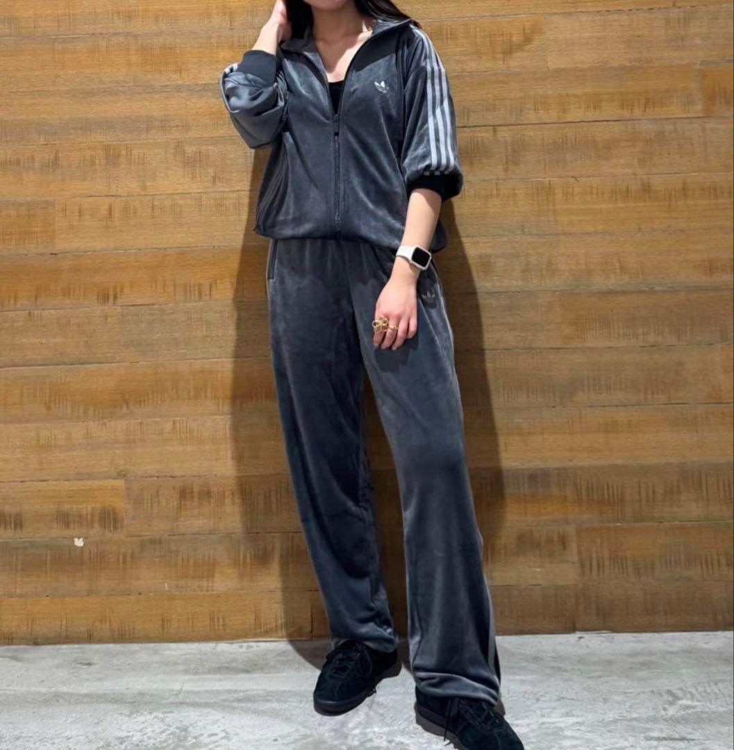 ★新品★adidas ファイヤーバード トラックトップ ベロア　S