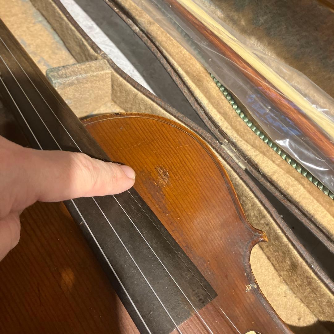 110年前の鈴木正吉バイオリン 4/4サイズ No不明