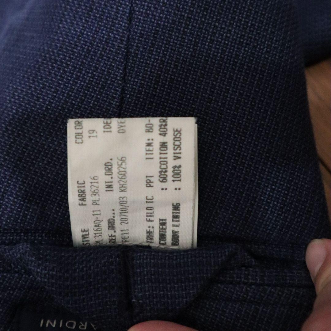 LARDINI ダークブルー ダブルブレストジャケット　50