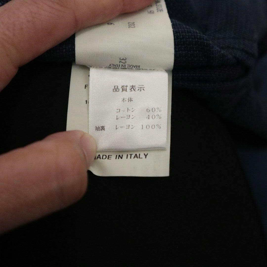 LARDINI ダークブルー ダブルブレストジャケット　50