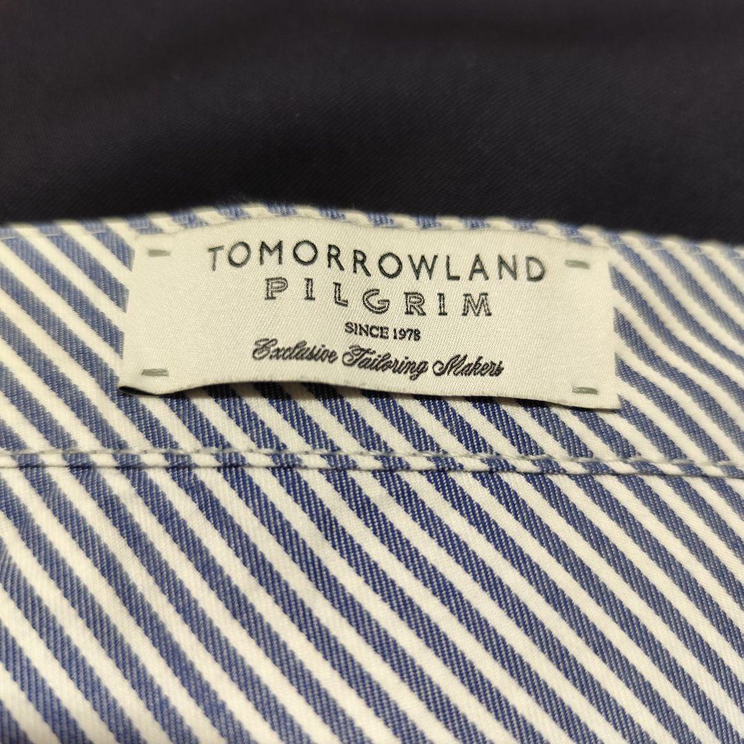 美品 トゥモローランド ピルグリム×ゼニア セットアップ 大きいサイズ 紺 50