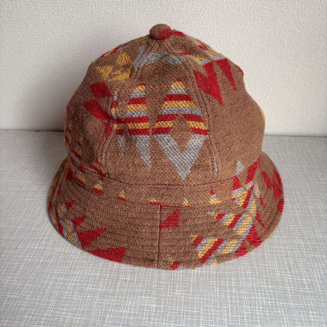 visvim ヴィズビム　幾何学模様 バケットハット　レア品　サイズM/L