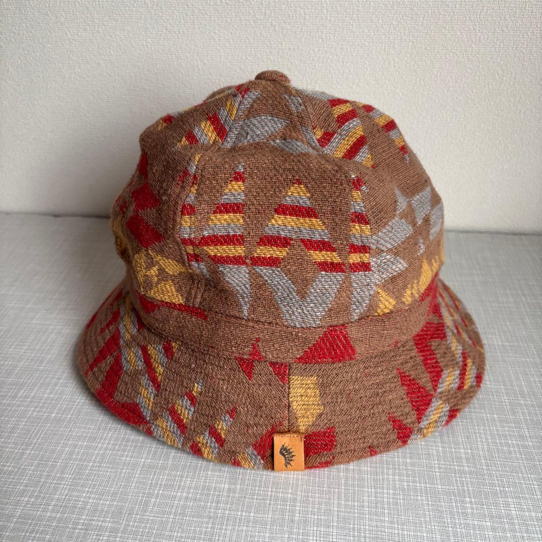 visvim ヴィズビム　幾何学模様 バケットハット　レア品　サイズM/L
