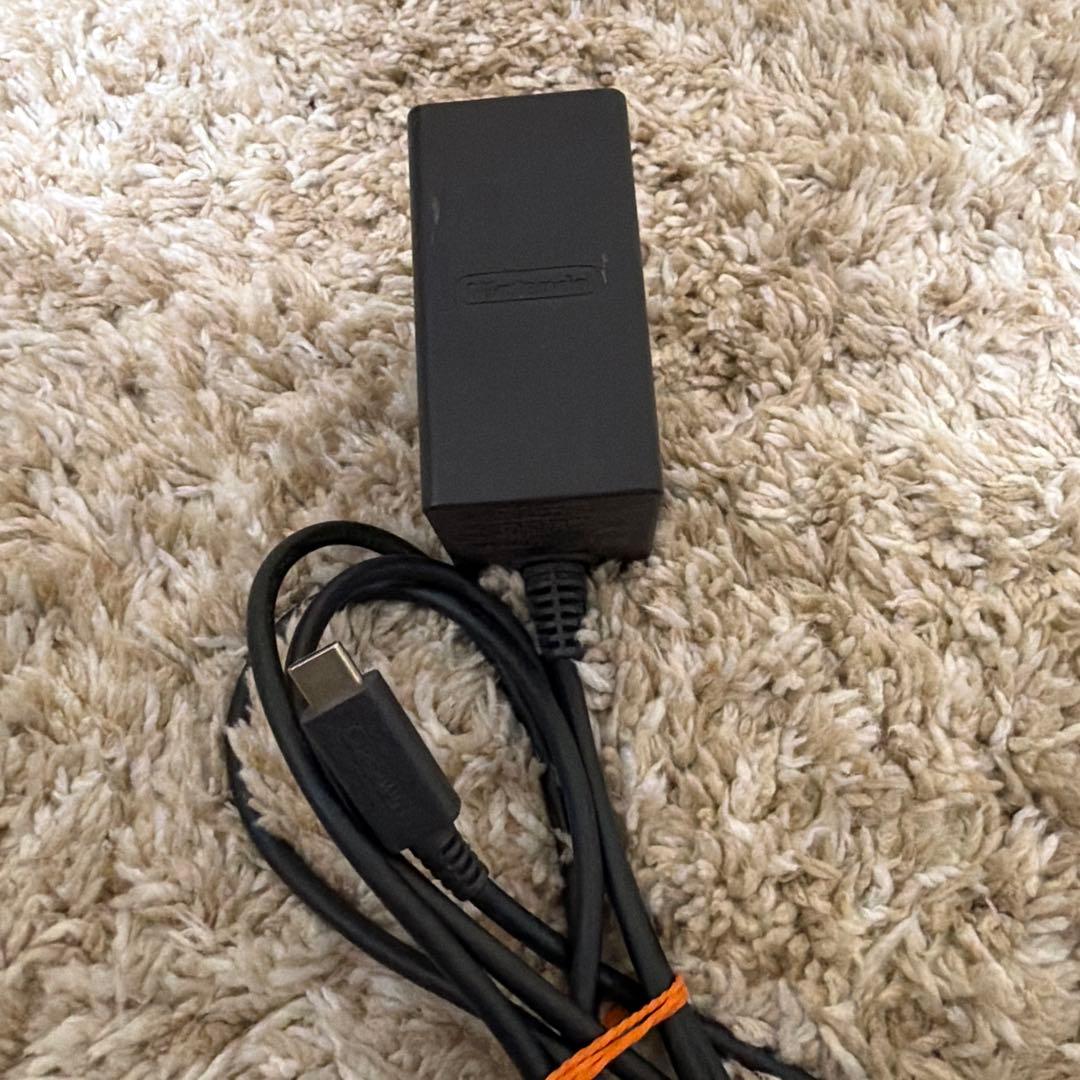 画面保護シール付 Switch 本体 周辺機器有 ケース入