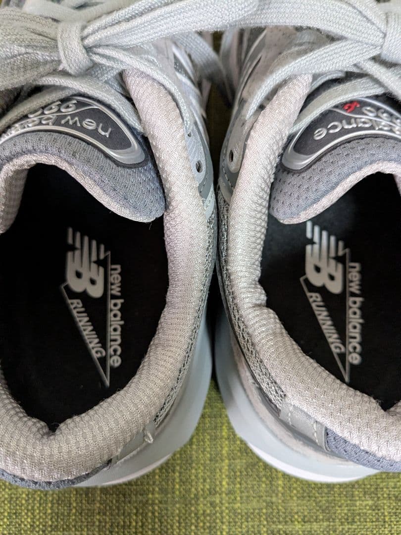 【極美品】New Balance 990v6 グレー 24.0cm