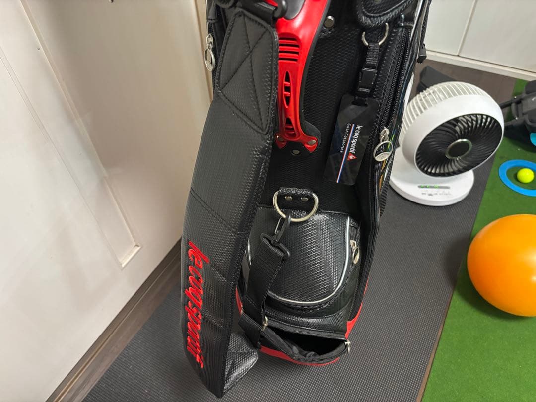 ルコック　キャディバッグ　 le coq sportif