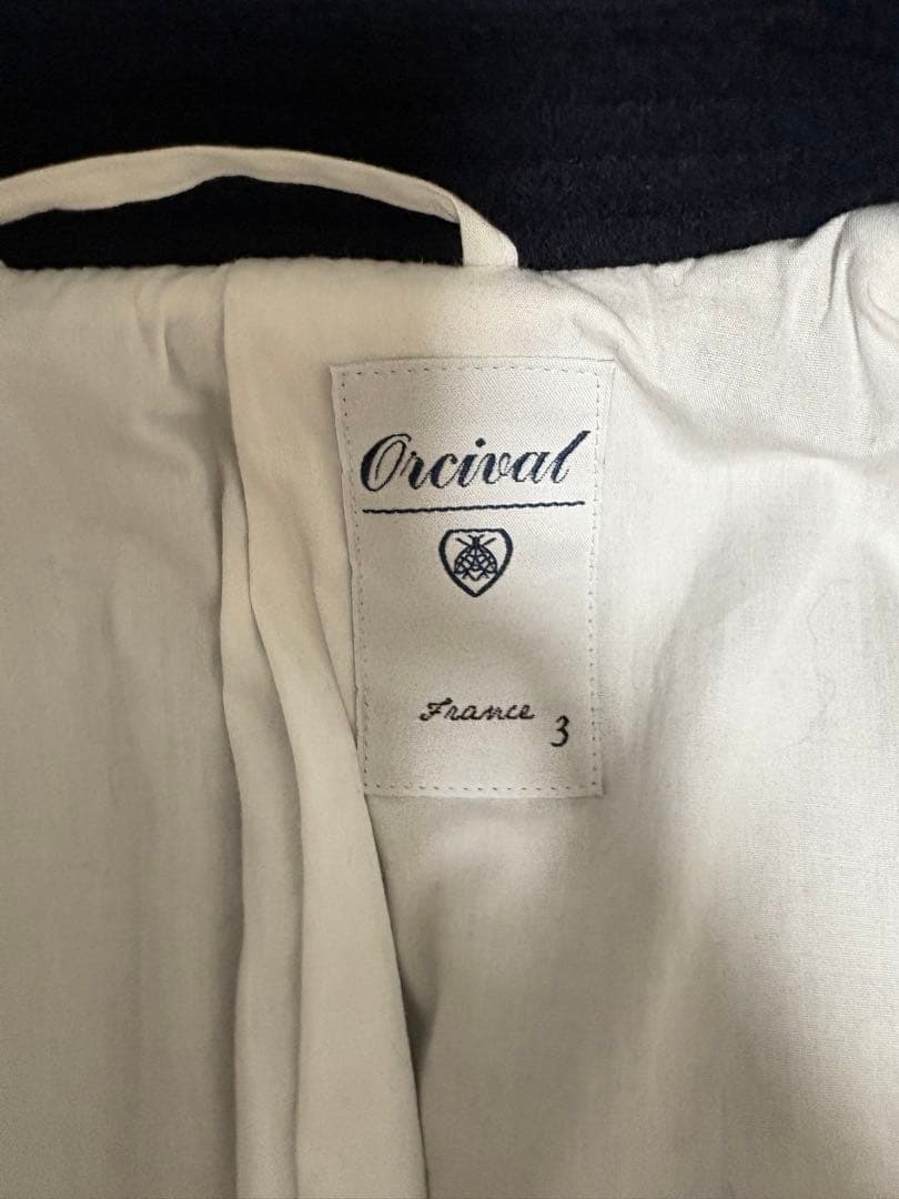 ORCIVAL オーシバル コート ネイビー　サイズ3