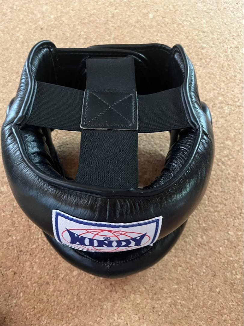【美品】WINDY ヘッドギア 黒