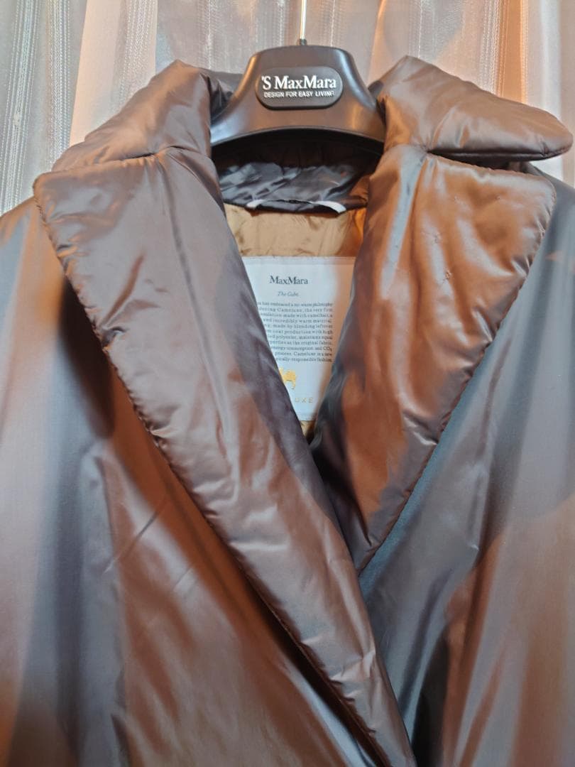 お値下げ☆極美品☆MaxMara The Cube コートチャコールグレー☆４０