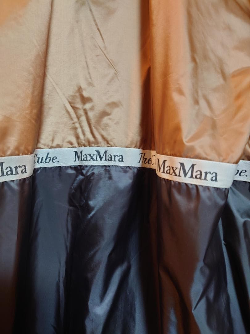 お値下げ☆極美品☆MaxMara The Cube コートチャコールグレー☆４０