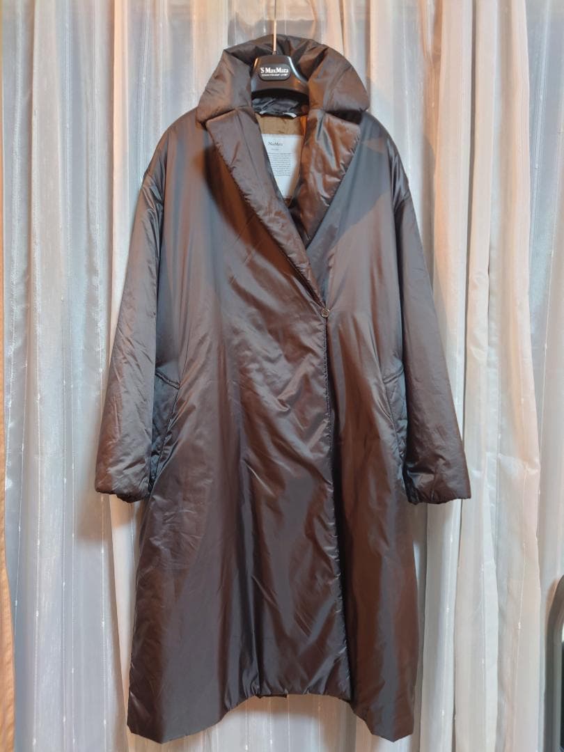 お値下げ☆極美品☆MaxMara The Cube コートチャコールグレー☆４０