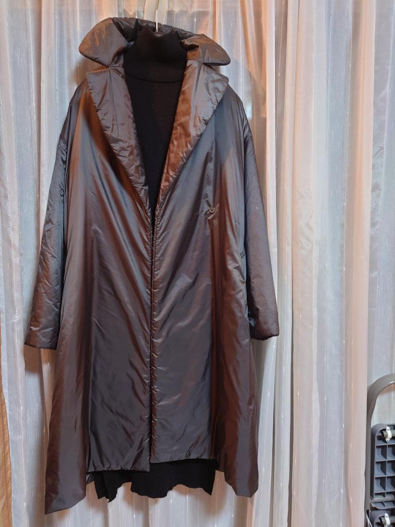 お値下げ☆極美品☆MaxMara The Cube コートチャコールグレー☆４０