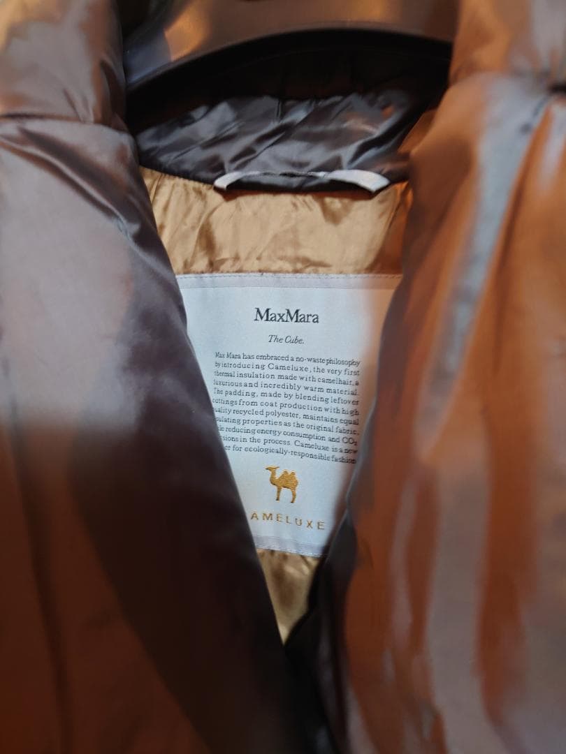 お値下げ☆極美品☆MaxMara The Cube コートチャコールグレー☆４０