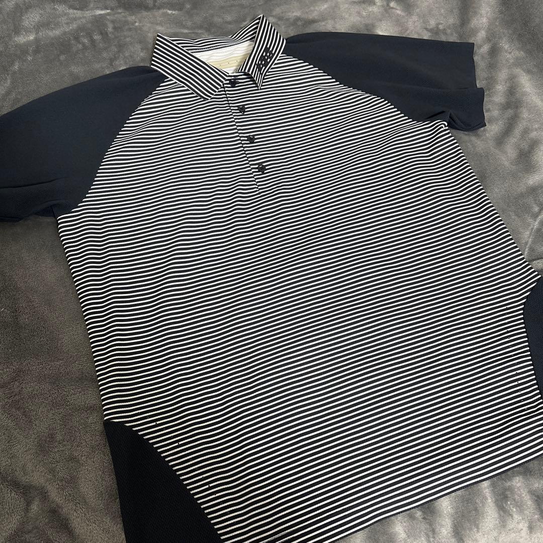 PEARLY GATES ストライプポロシャツとショートパンツセット