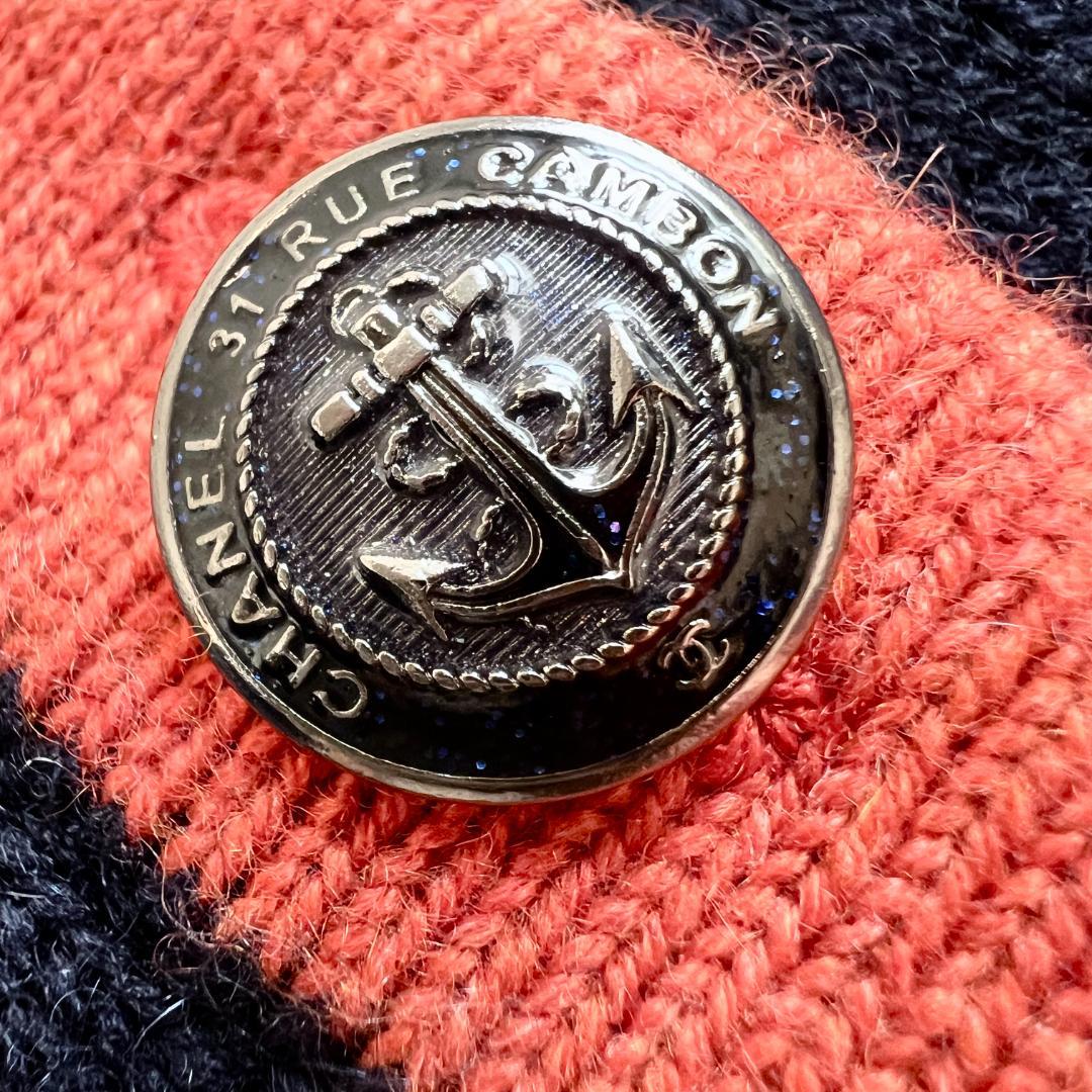 美品★CHANEL★極上カシミヤ100★トリミング★ノーカラージャケット