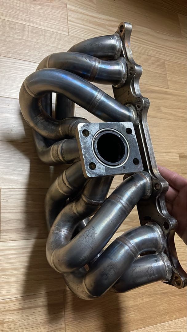 jzx100 1JZ GTE 下置き　TONNKAエキマニ　アンチラグ対応