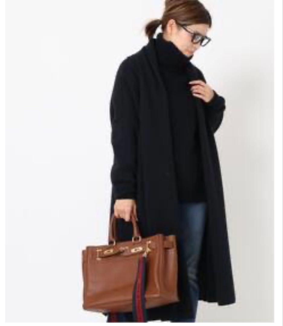 Deuxième Classe スムースニットガウンコート