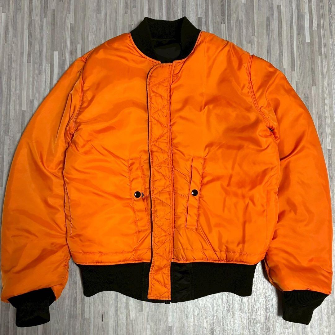 アルファインダストリーズ MA-1 フライトジャケット USA製 ブラック M