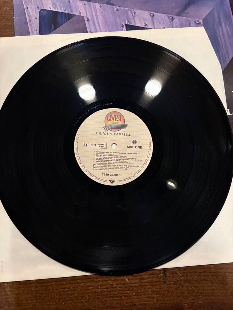 TEVIN CAMPBELL / T.E.V.I.N. レコード