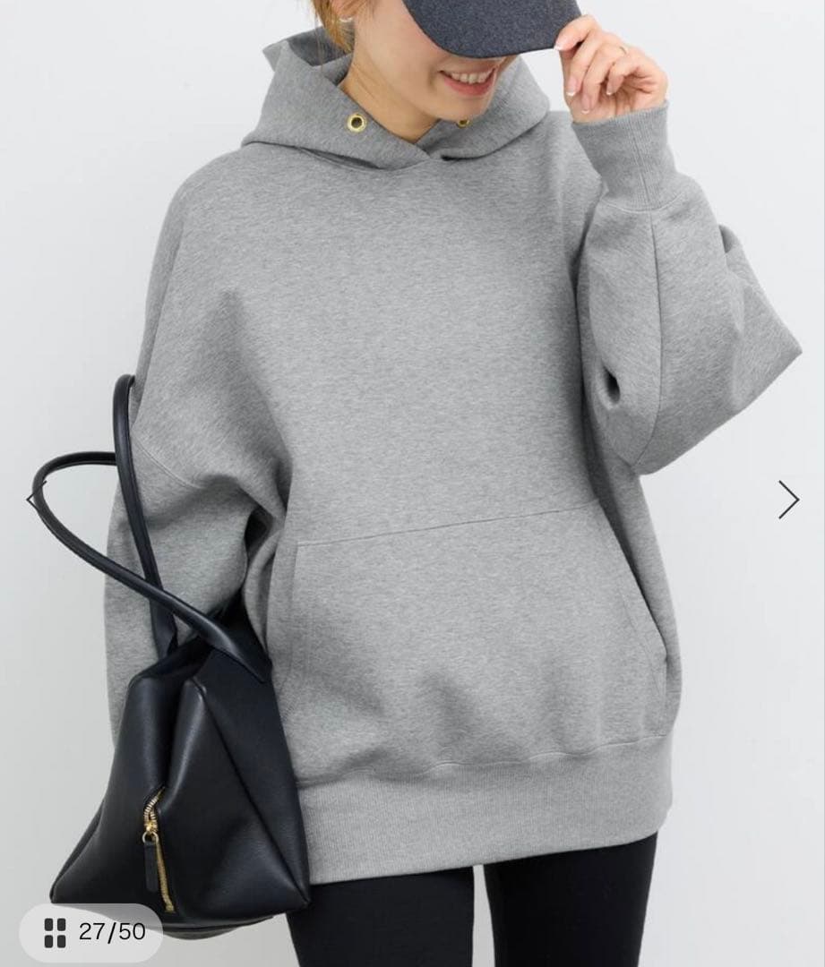 ドゥーズィエムクラス✨EVERYDAY I LIKE✨オーバーサイズフーディー