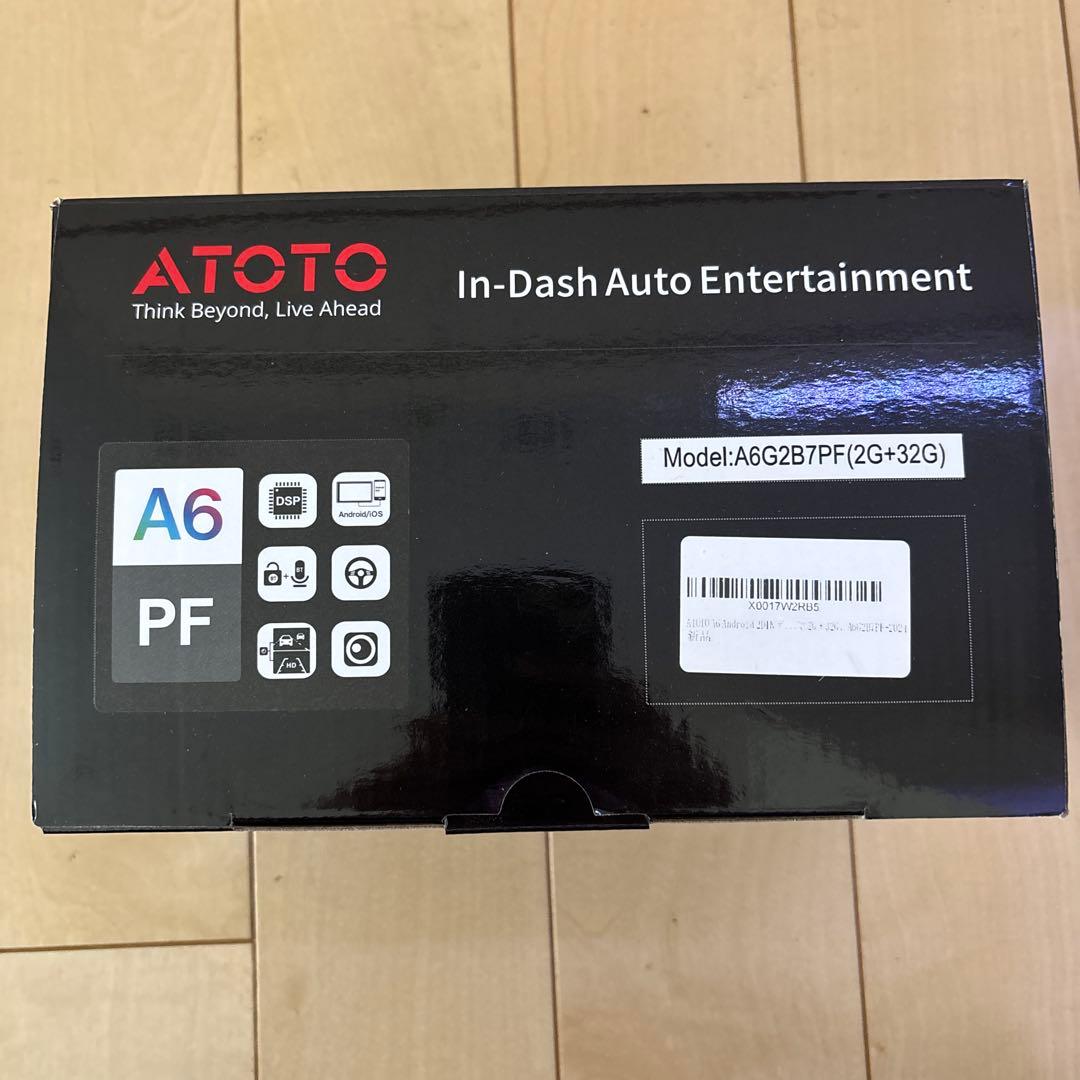 ATOTO A6G2B7PF 7インチディスプレイオーディオ