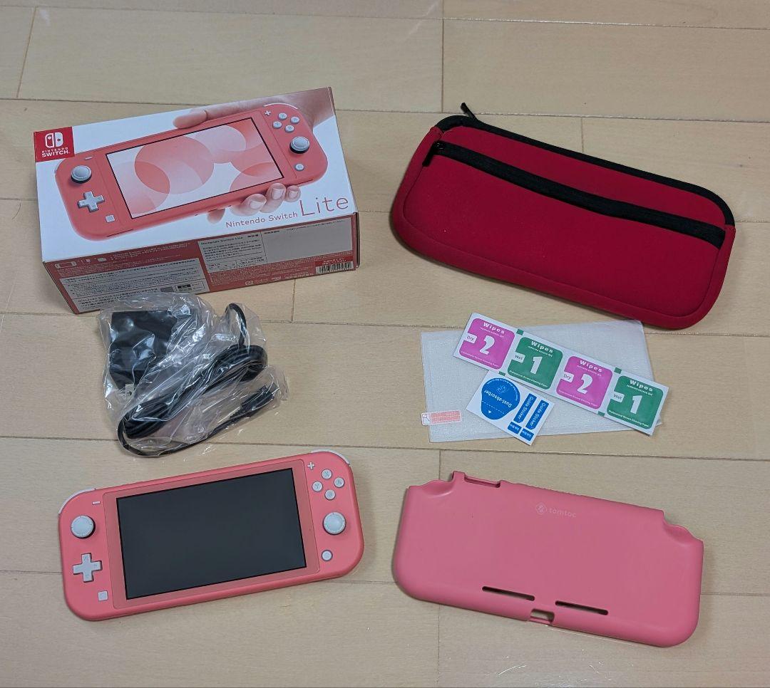 【おまけ付】Nintendo Switch Lite ピンク 本体