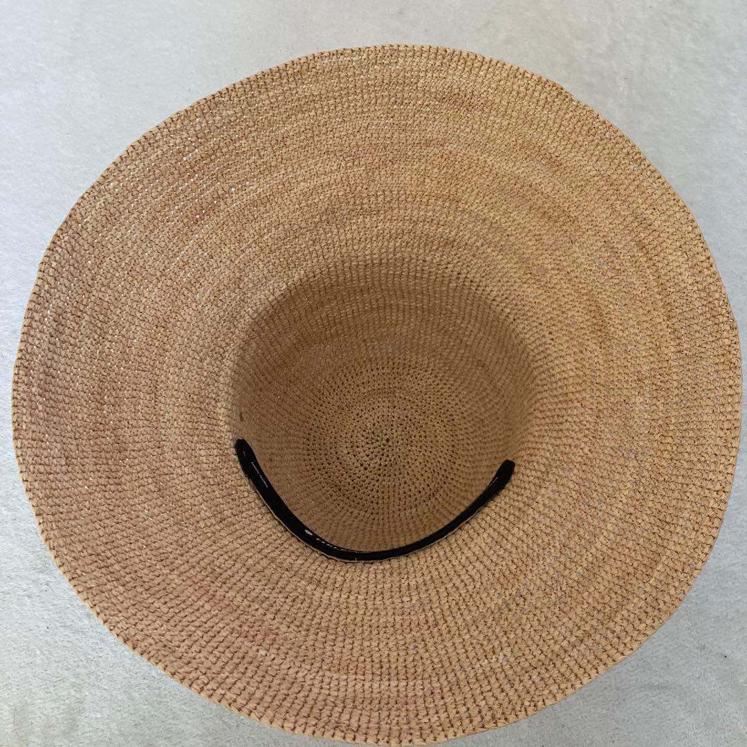 極美品⭐️HELEN KAMINSKI ストローハット 麦わら帽子 つば広め