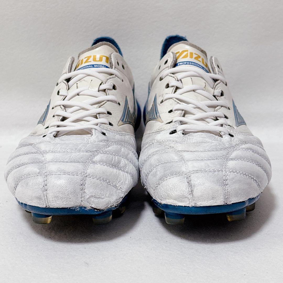 モレリアネオ 4 JAPAN 24.5cm ホワイト　ブルー　白　青　限定