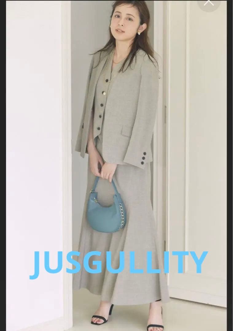 ジャスグリッティー 新品ジレ&スカートセット