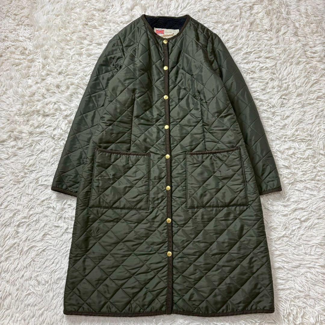 【美品】トラディショナルウェザーウェア ARKLEY LONG キルティング