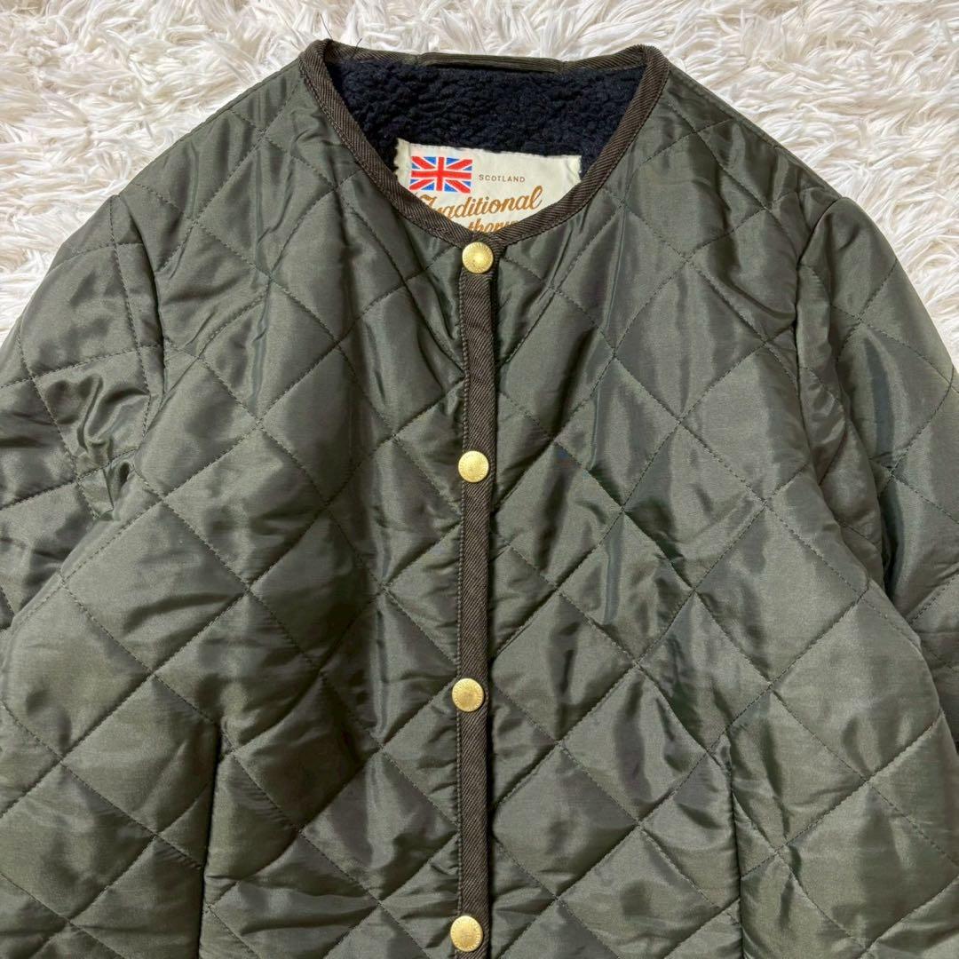 【美品】トラディショナルウェザーウェア ARKLEY LONG キルティング