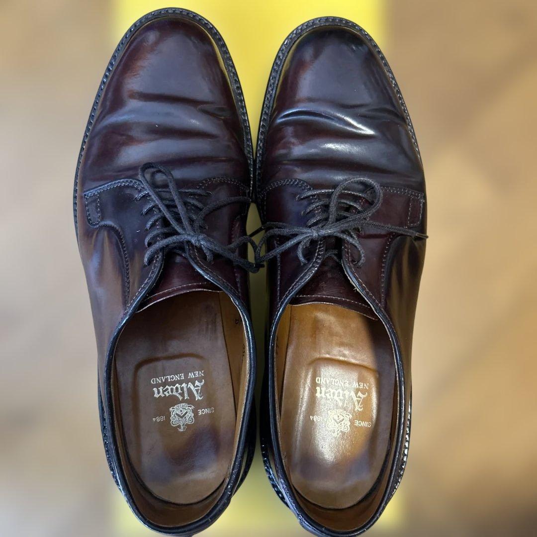 【限定値下げ】【美品】オールデン　Alden990 コードバン　バーガンディ
