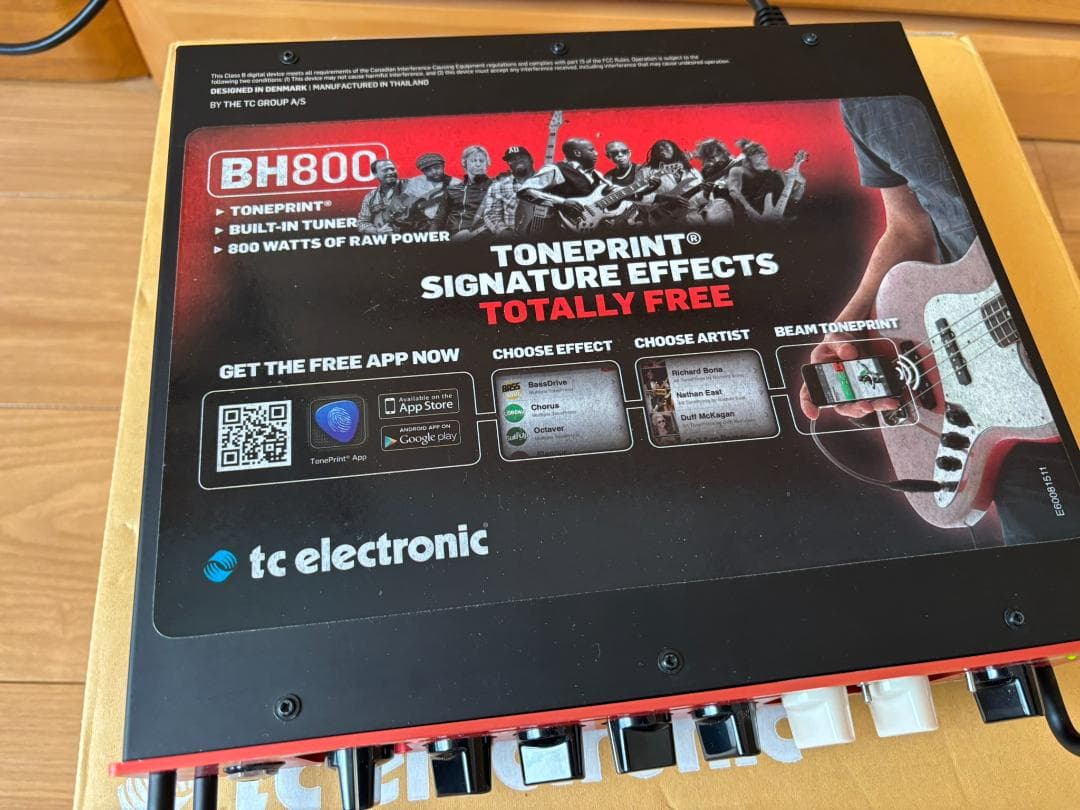 TC ELECTRONIC BH800 ベース アンプ ヘッド
