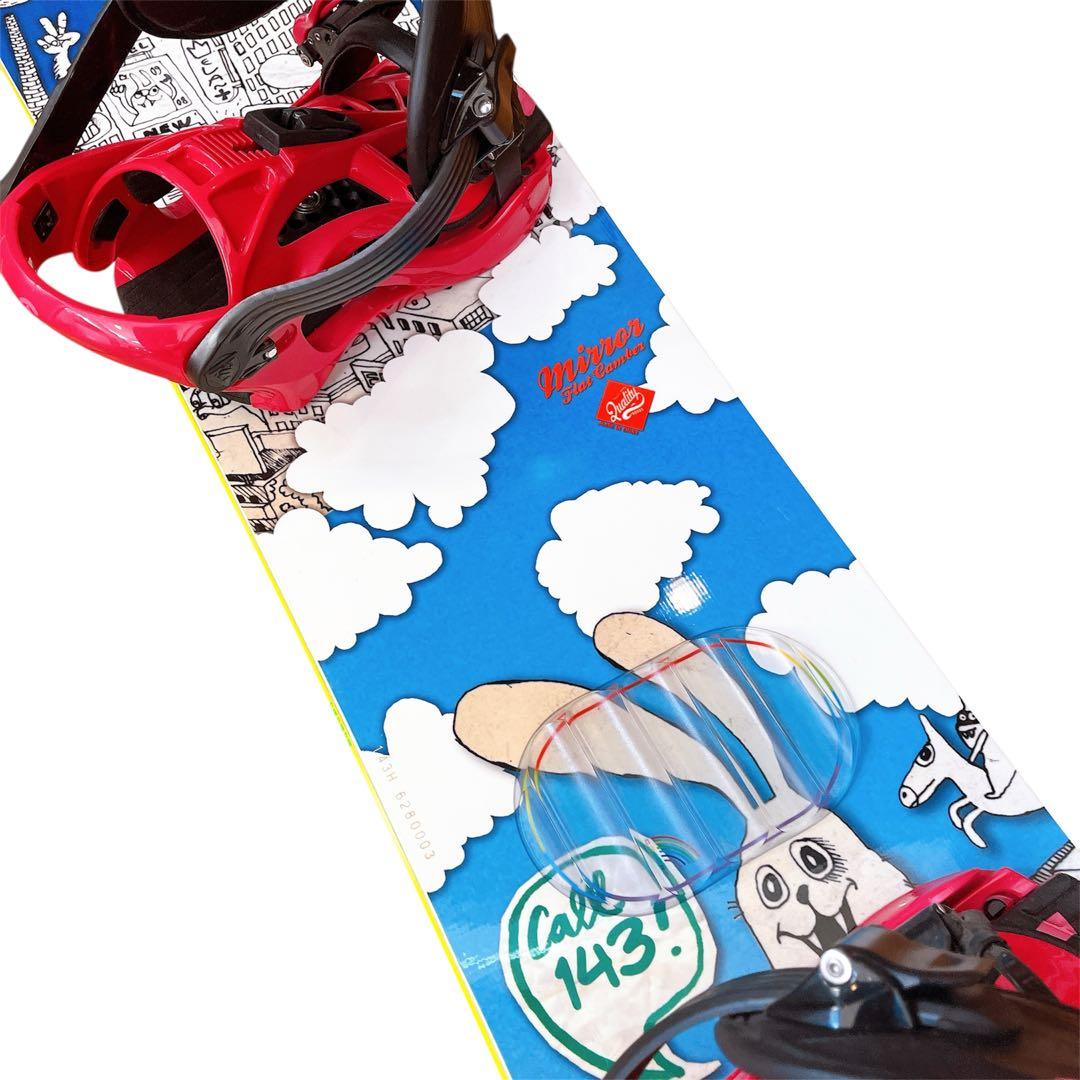 ELAN（エラン） スノーボード板 K2 ビンディング付き（CHARM）