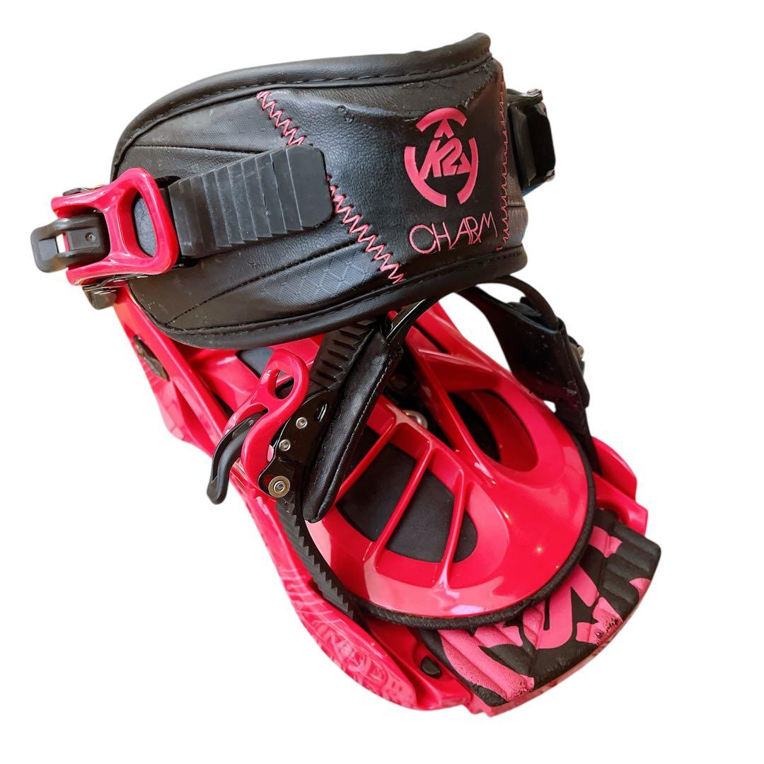 ELAN（エラン） スノーボード板 K2 ビンディング付き（CHARM）