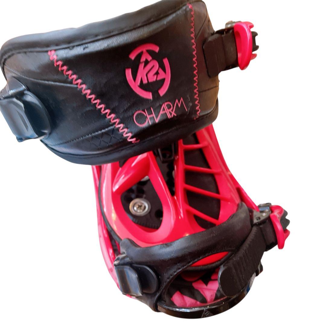 ELAN（エラン） スノーボード板 K2 ビンディング付き（CHARM）