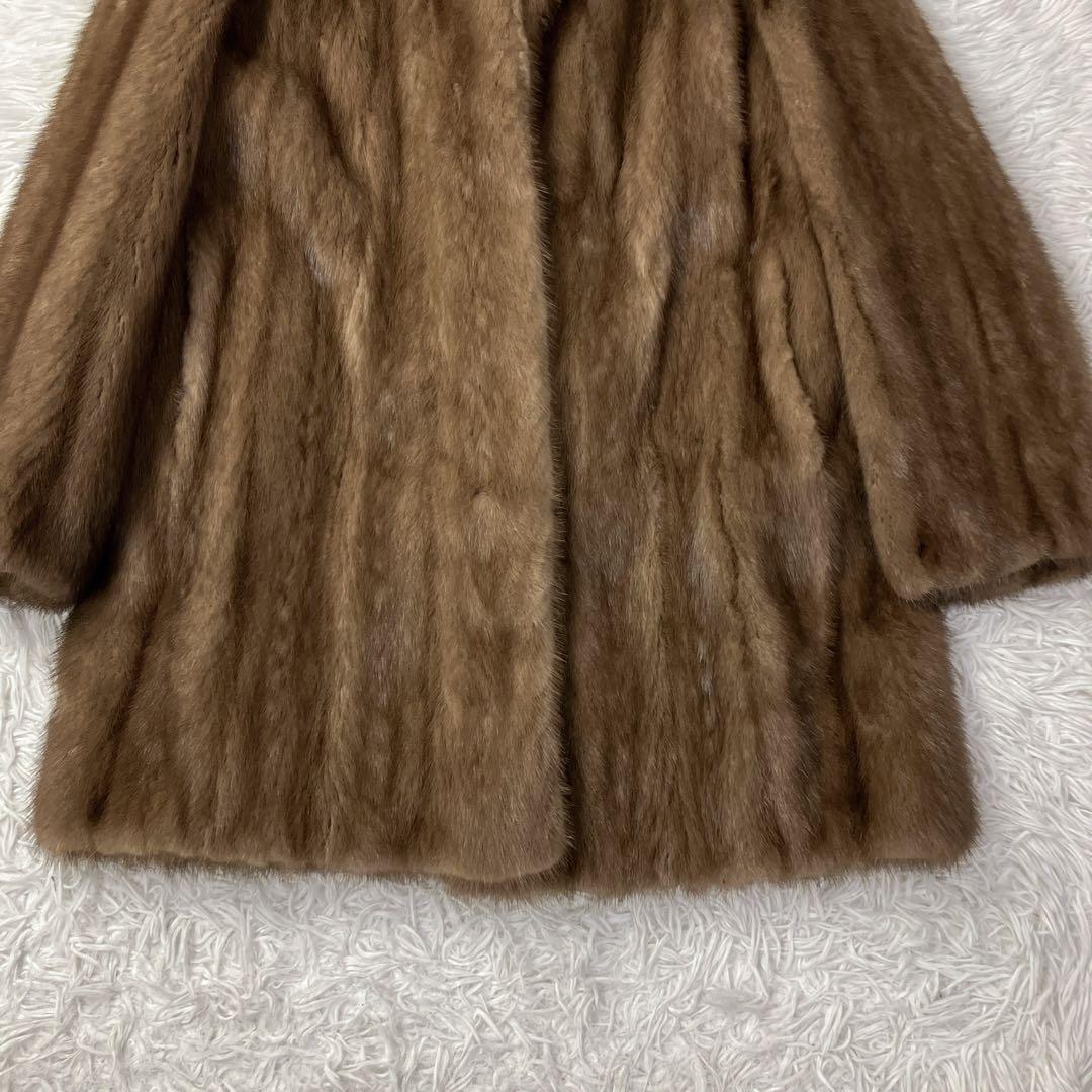 ✨115万円✨LEGEND FUR ミンクファーコート　毛皮　　Lサイズ相当
