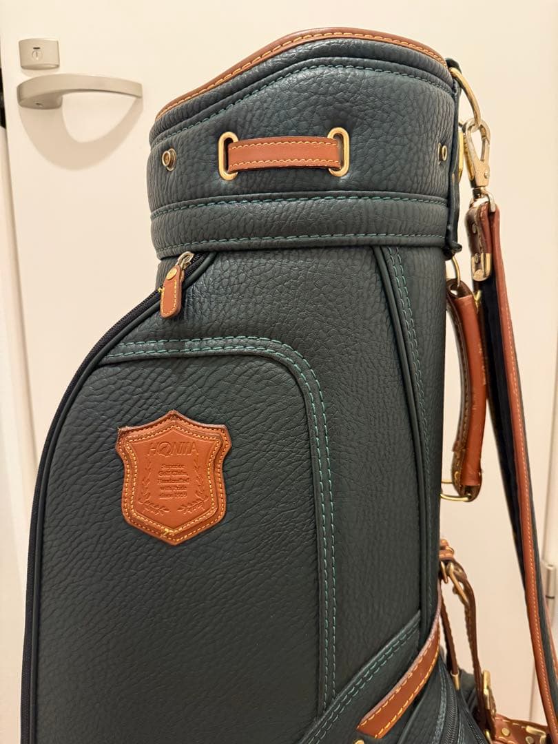 牛革 HONMA ホンマ ヘリテイジ キャディバッグ ゴルフバッグ 廃盤品