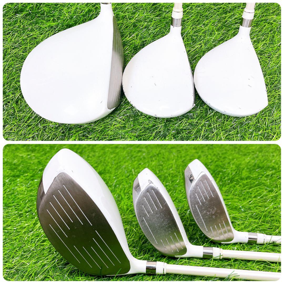 バッグ未使用　パーソンズ　ルーズベルトテディベア　レディースゴルフクラブセット